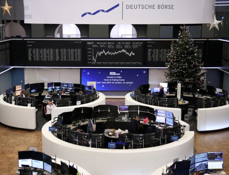 European shares close at six-week high on expected China stimulus