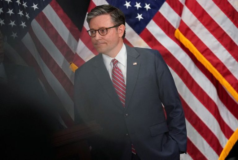 US House Speaker Johnson aims for stopgap bill to fund government until March