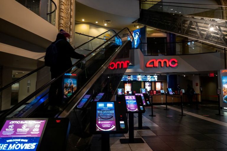 Meme stock AMC down after deal with Goldman to sell up to 50 mln shares