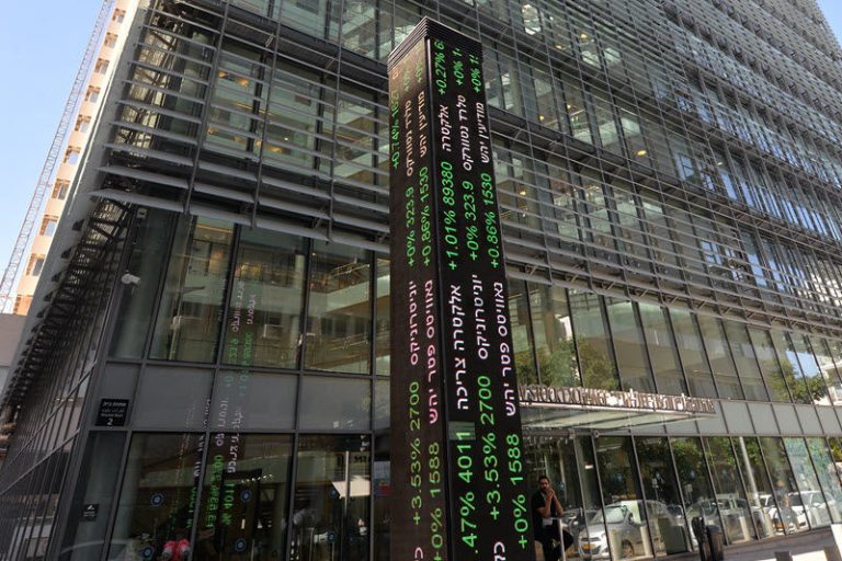 Israel stocks higher at close of trade; TA 35 up 0.41%