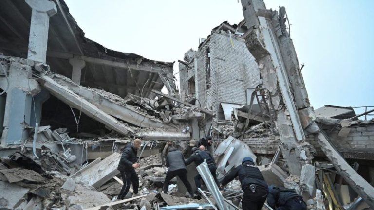 Russian missiles rained down on Ukraine just ahead of Treasury Secretary Scott Bessent’s visit