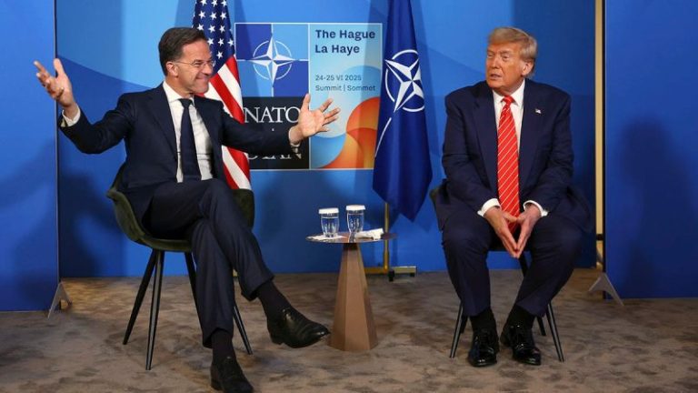White House drops ‘Daddy’s Home’ meme after viral NATO summit moment